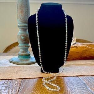 Vintage Aurora borealis  Crystal Necklace